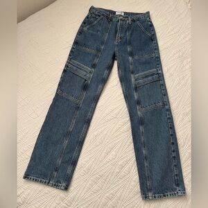 Agolde Classic Blue Denim Jeans
